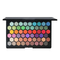 54-Color Eyeshadow Palette Long-Lasting and Versatile Shades, Portable Color Mixing Palette Vibrant Shades for Creative Looks